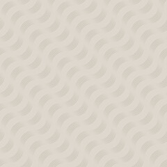 Delicate beige background,  soft waves seamless pattern. Vector illustration, EPS 10