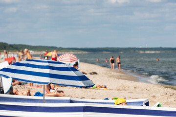 Parasol na plaży  © Mariusz Stoszewski