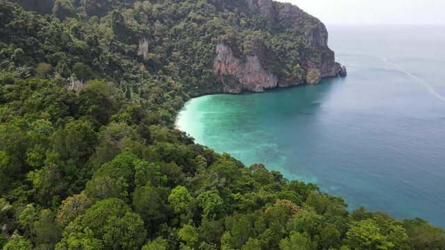 Loh Dalum Beach on Phi Phi Island, Thailand