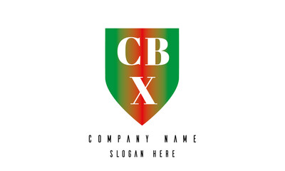 CBX shield creative latter logo