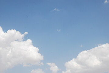 blue sky with clouds