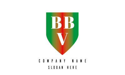 BBV shield creative latter logo