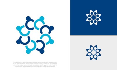 Human Resources Consulting Company, Global Community Logo	