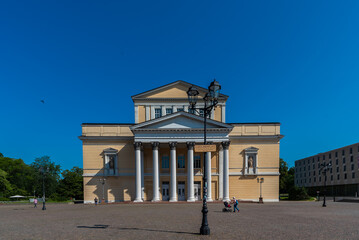 Moller-Bau ehemaliges Landestheater / Hoftheater in Darmstadt.