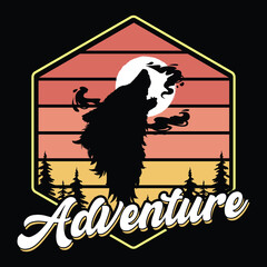 Best Outdoor Saying Adventure T-shirt Design.