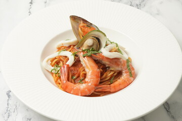 seafood pasta