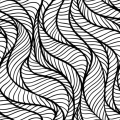 Seamless pattern with flow lines and swirls, textured background for your design projects, textile, wrapping, wallpaper, web