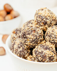 Vegan Nutella Energy Bites