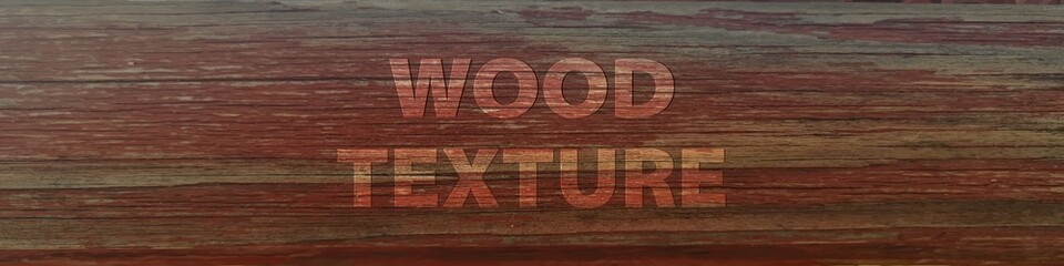 Wood grunge background texture. Old vintage wooden surface. Natural red and brown retro wooden lumber. Vector illustration