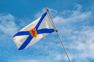 Nova Scotia Flag in Halifax