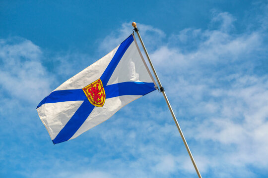 Nova Scotia Flag in Halifax