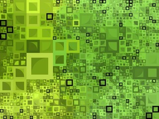 Abstract Geometric Digital Wallpaper