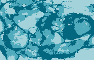 Naklejka premium Abstract liquid background, alcohol painting technique style design