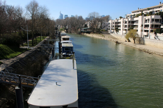 Courbevoie - Pont de Levallois - Ile de la Jatte