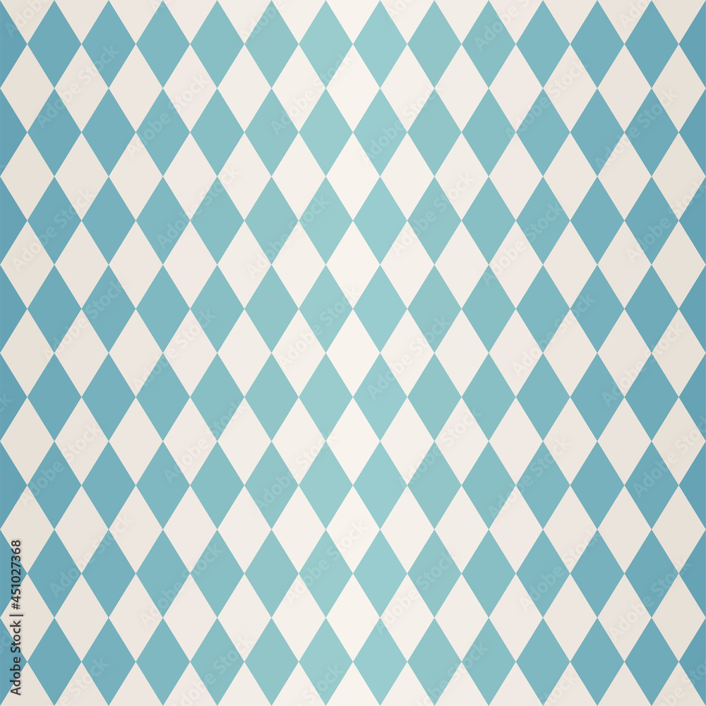 Wall mural Oktoberfest blue background. Seamless pattern, vector illustration.  Texture for fabric, wrapping, wallpaper. Decorative print.