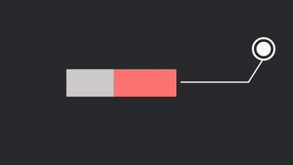 Simple clean call out title hud in minimalistic colors high resolution, easy to use. Alpha channel.