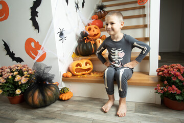 Kids adore halloween celebrations with all its traditions