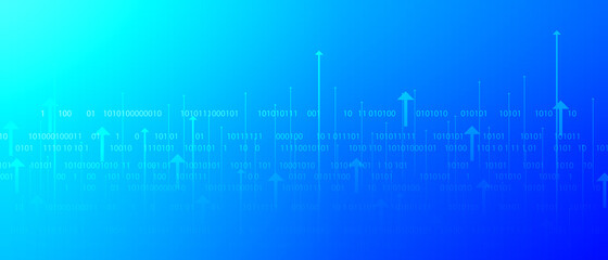  Technology background, Big data concept 