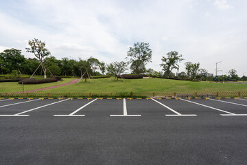 Fototapeta premium parking lot