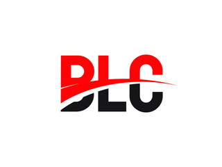 BLC Letter Initial Logo Design Vector Illustration