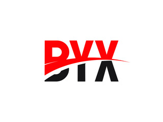 BYX Letter Initial Logo Design Vector Illustration