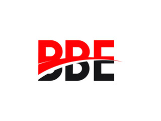 BBE Letter Initial Logo Design Vector Illustration