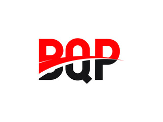 BQP Letter Initial Logo Design Vector Illustration