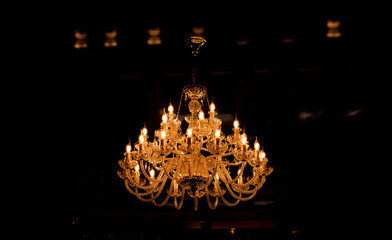 Crystal chandelier