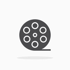 Film reel icon.