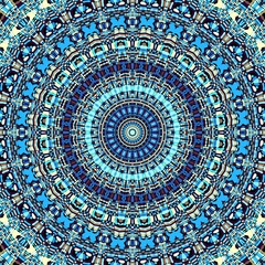 Abstract geometrical background. Ornamental symmetric pattern