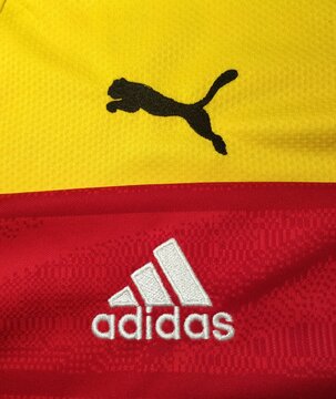 Trademarks Of Adidas And Puma On  Borussia Dortmund And Bayern Munich Jerseys