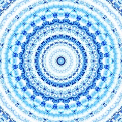 Abstract geometrical background. Ornamental symmetric pattern