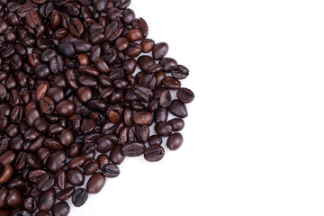coffee beans isolated - 451059510