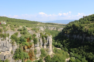 Tokatli Canyon in Safranbolu, Karabük, Turkey.