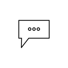 chat icon  message chat icon ,vector, symbol, illustration