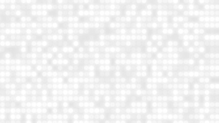 Dot white gray pattern gradient texture background. Abstract  technology big data digital background. 3d rendering.