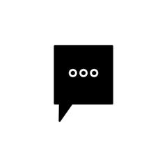 chat icon  message chat icon ,vector, symbol, illustration