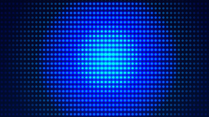 Abstract dot white blue pattern gradient texture technology background.
