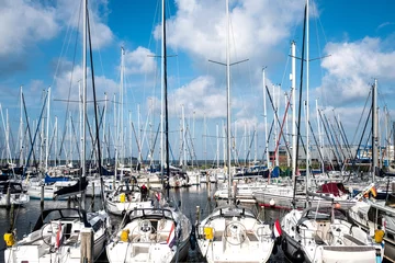 Foto op Canvas Lemmer, Friesland Province, The Netherlands © Holland-PhotostockNL