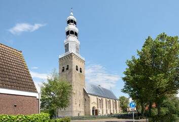 Fototapeta premium Hindeloopen, Friesland province, The Netherlands