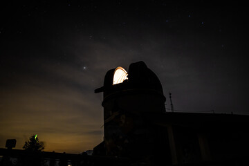 Cielo stellato osservatorio monte Zugna Rovereto