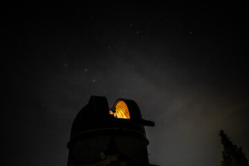 Cielo stellato osservatorio monte Zugna Rovereto