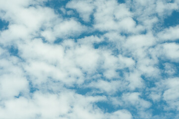 Obraz premium Blue sky with clouds