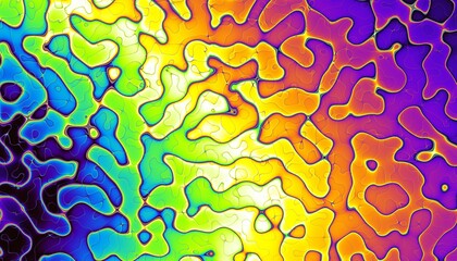 Wavy abstract futuristic background