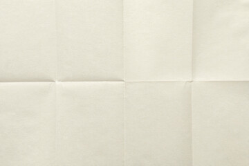 Paper folded in eight, texture background