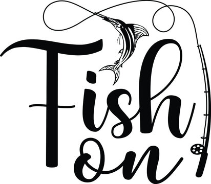 Fish On SVG Design