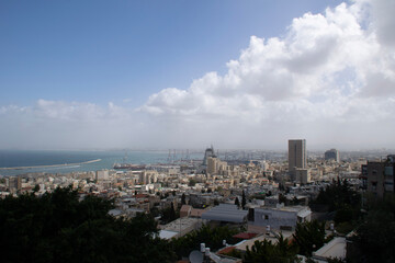 view of the city