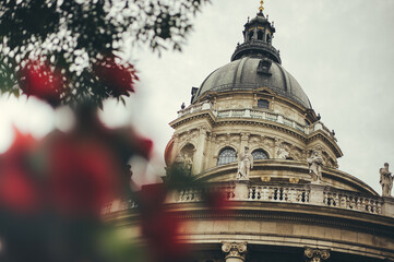 Famous St.Stephen's Basilica in Hungary - 451082985