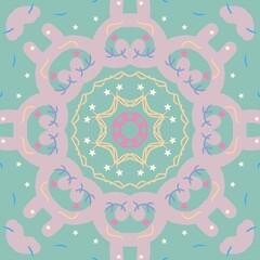 HD backgrounds and textures with colorful abstract art creations, seamless pattern of abstract ethnic decoration texture (jpg only)