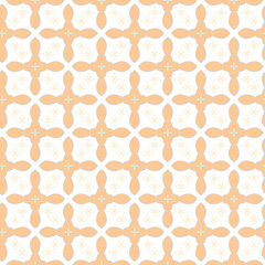 Vector seamless pattern with simple and modern ornament shapes illustration with geometric background design